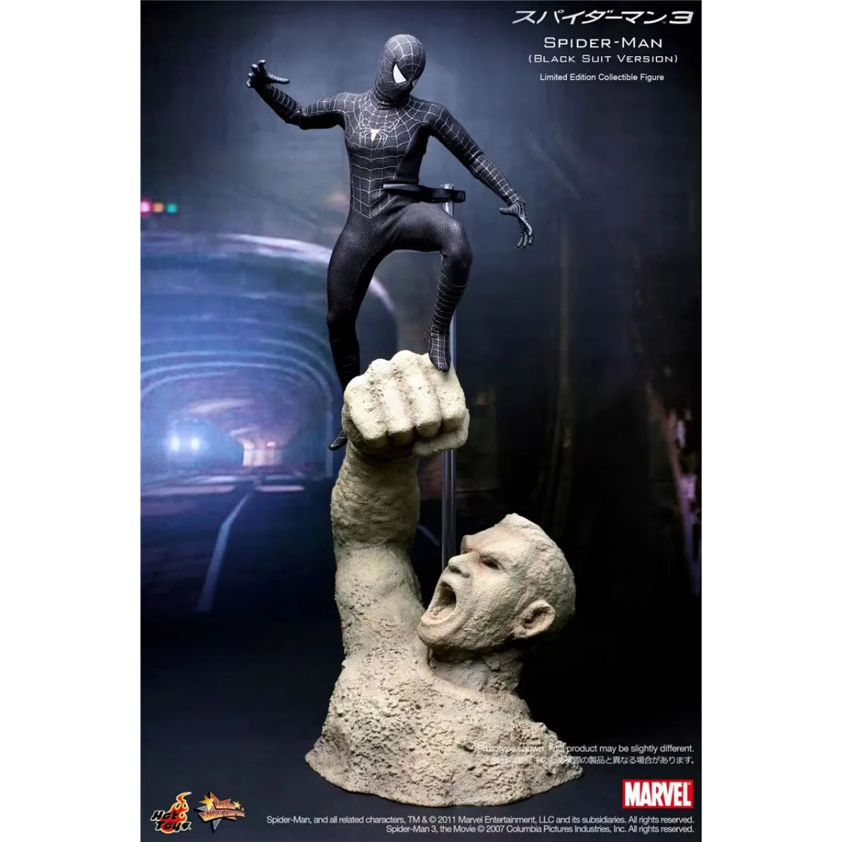 Оригинальные игрушки HOTTOYS HT 1/6 MMS165, Человек-паук 3, черная версия костюма, модель персонажа фильма Tobey Maguire, коллекционная игрушка в подарок