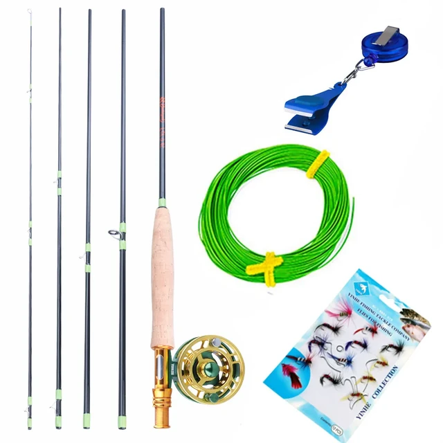 Sougayilang 2.7m Fly Fishing Rod Combo Ultralight Fly Rods and 5/6 CNC  Aluminum Fly Fishing Reel with Fihshing Line and Lure Set - AliExpress