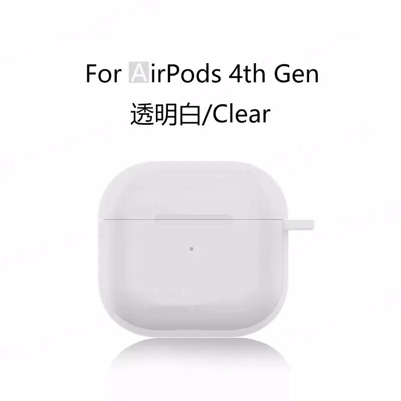 For AirPods 4th Accessories Case 2026 Soft Silicone Shockproof Protective Case For AirPod 4 with Active Noise Cancellation Cover - Image 7