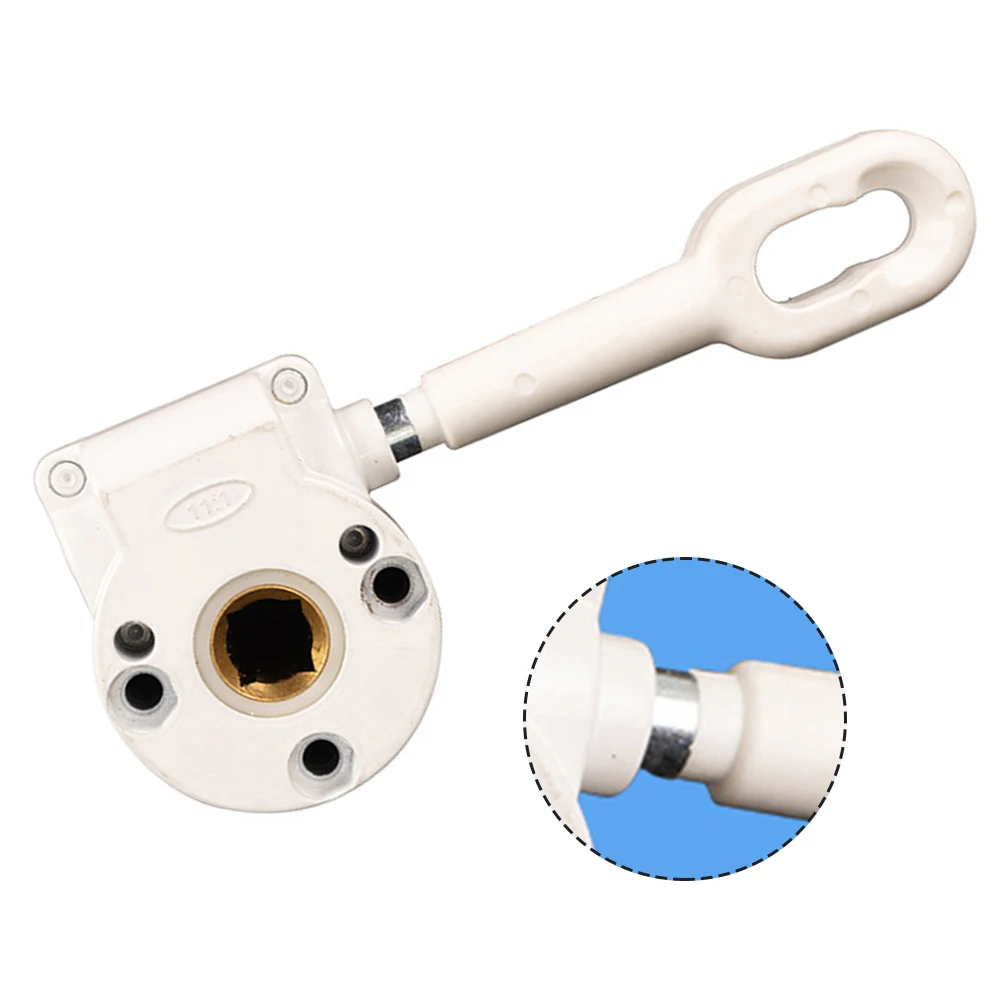 

~1pc Aluminum 1Alloy 1Balcony Awning Gearbox Manual Crank Gear Patio Retractable Blinds Garden Awning Accessories