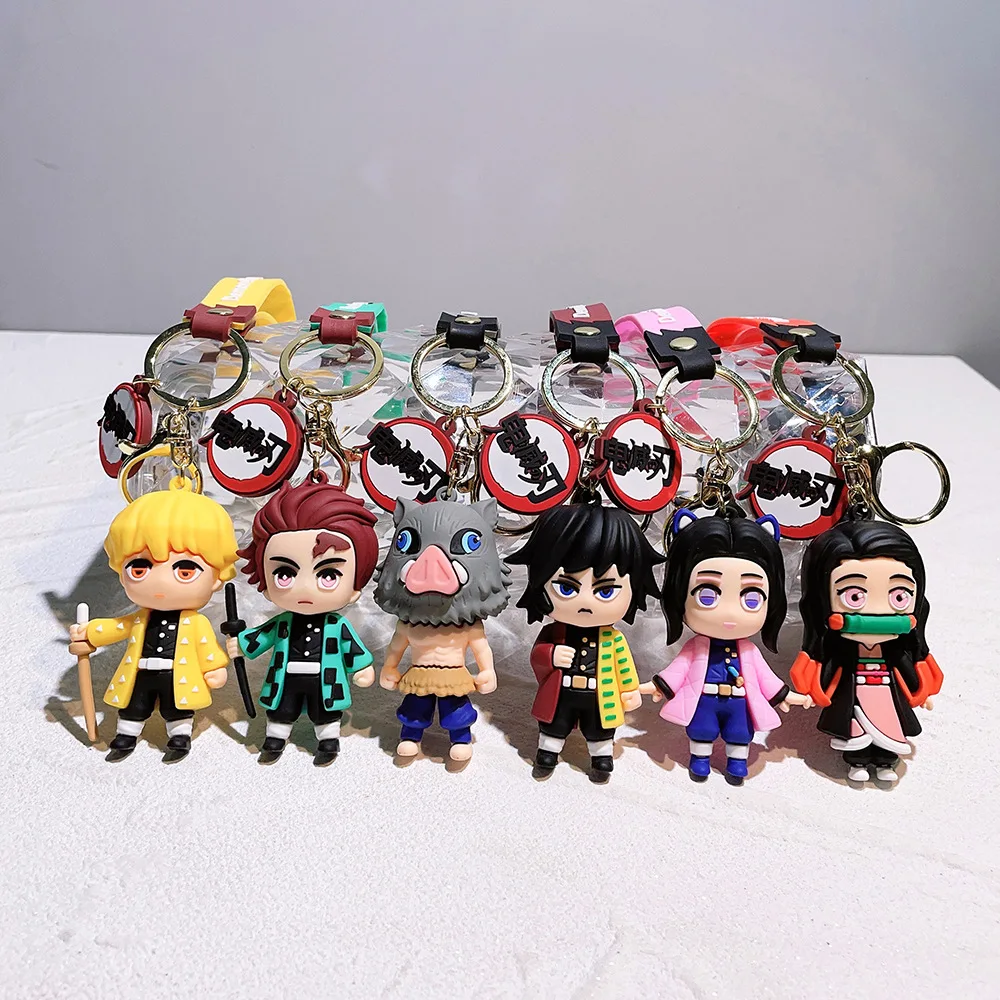 Weeb Keychains Set Di Portachiavi Demon Slayer, Per Veri Fan Di - Foto 7