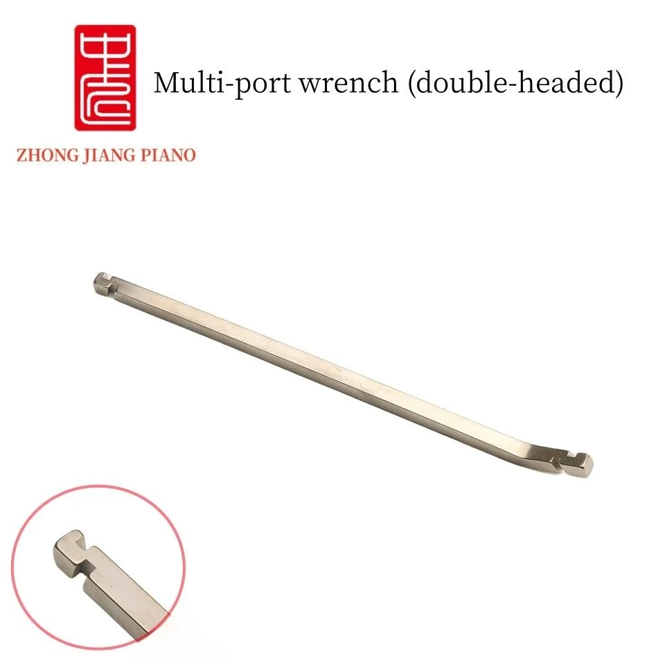 Piano tools Action string machine Damping spoon wrench Sound head multi-port wrench Shaft adjustment