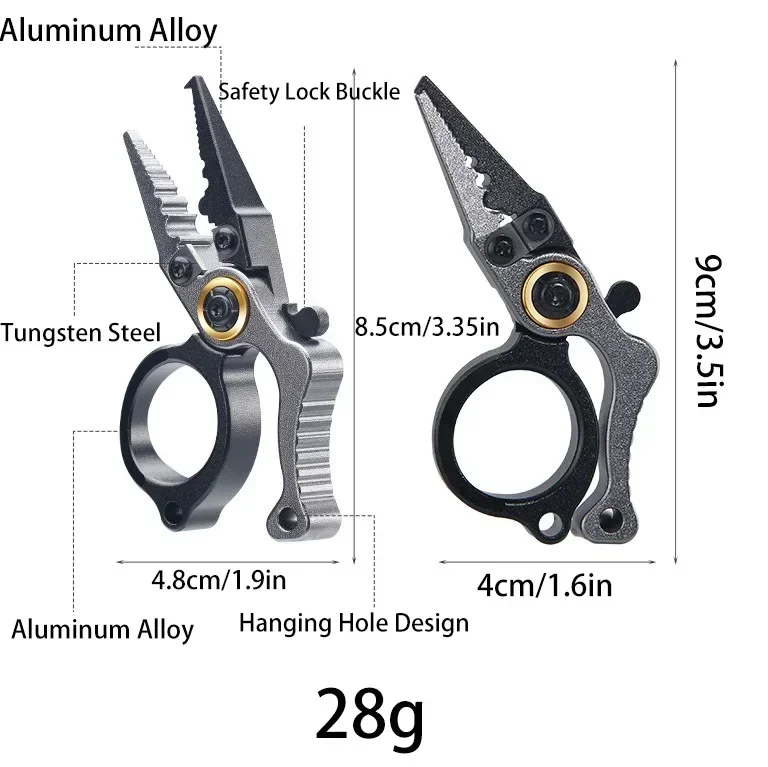 Mini Aluminum Fishing Pliers 3