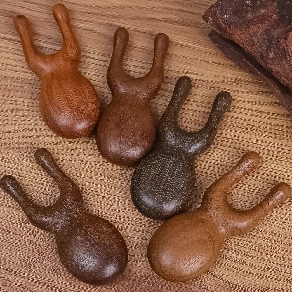 Natural Sandalwood Gua Sha Tool for Face Massage and Blood Circulation