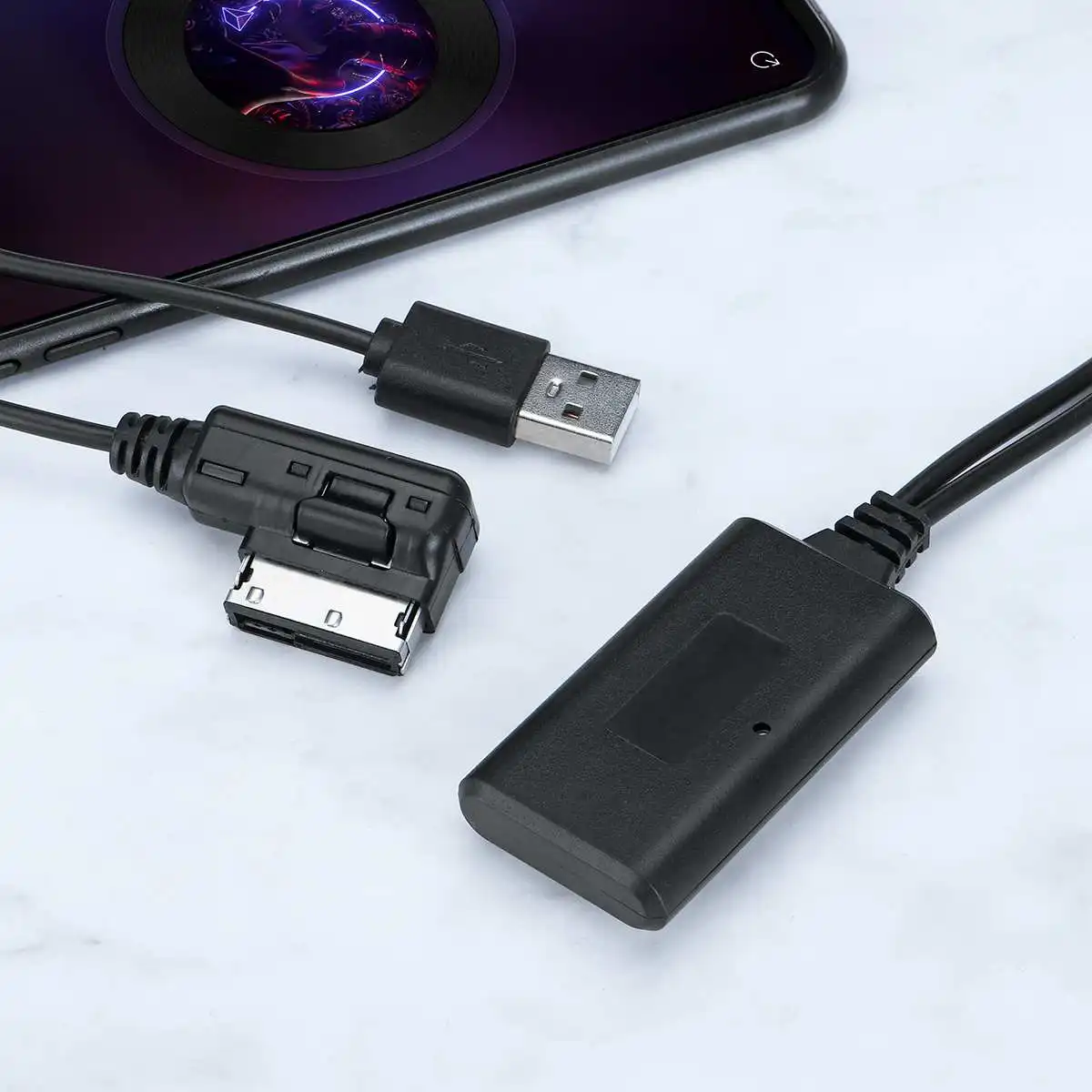    HIFI ̺, LED ǥ, USB AUX  ũ, ƿ A5 8T A6 AMI MMI 2G