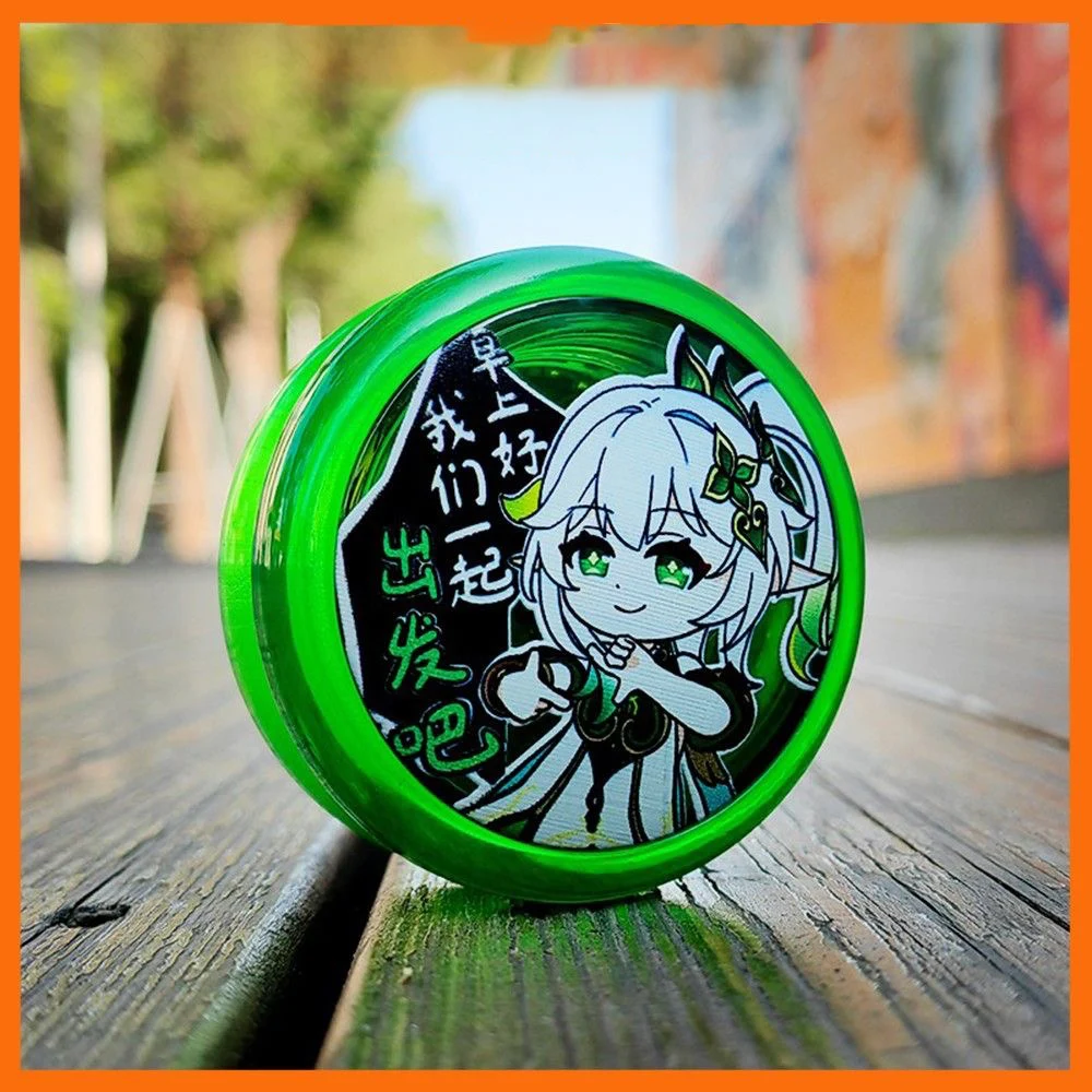 Responsive Pro Basic 2A Ball Bearing Yoyo for Fingertip Rope String Trick Game Looping Play Indoor Outdoor Competition specific