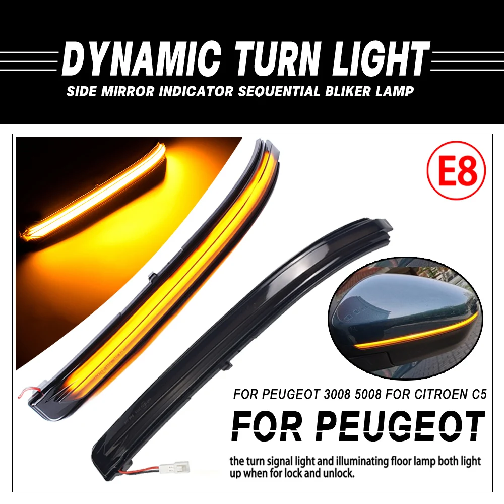 ̳ LED  õ ̵  ̷ ǥñ, Ǫ 3008 5008 II 2017 - 2021 Ʈο C5 ũν, 2 