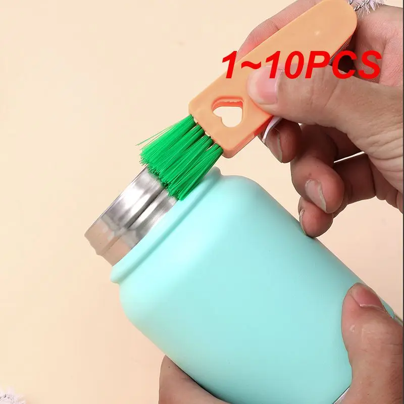 

1~10PCS Groove Gap Brush Carrot Shaped Folding Design For Easy Storage A Brush Can Clean The Entire Bottle