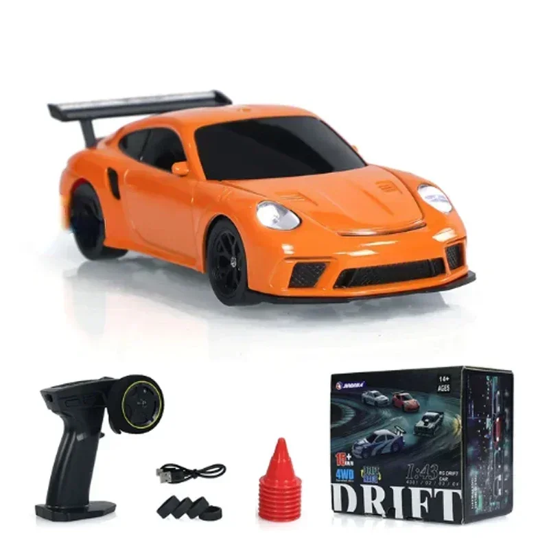 2.4G RC Drift Car 1/43 4WD Remote Control Car High Speed Four Wheel Drive Radio Controlled Mini Racing Car Model Boy Toy Gift 2.4G RC Drift Car 1/43 4WD Remote Control Car High Speed Four Wheel Drive Radio Controlled Mini Racing Car Model Boy Toy Gift