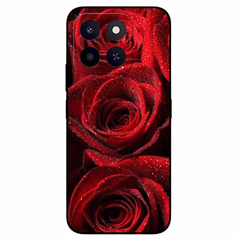 Wolf Bumper Silicone TPU Phone Case - Planet Protective Cool Animal Coque, 6.61