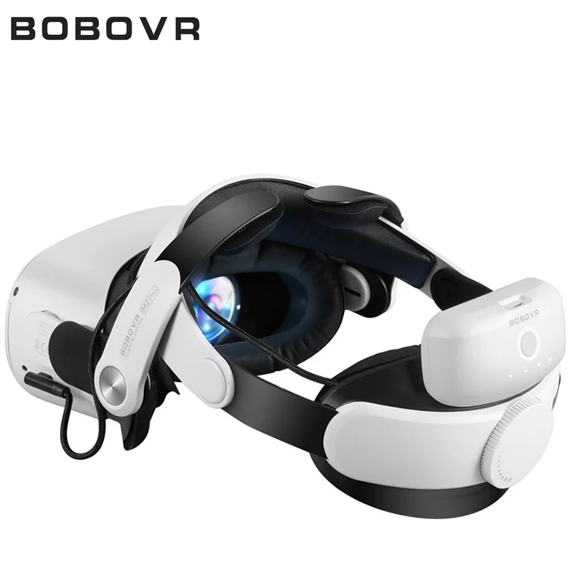 

Ремешок для аккумулятора BOBO VR M2 Pro для гарнитуры VR Elite, ремешок на голову 5200 мАч, аккумулятор F2 Active для аксессуаров VR