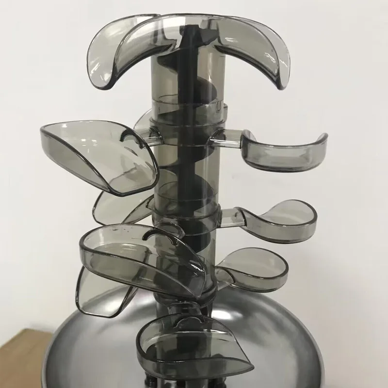 Electric 4 Layers Commercial Chocolate Waterfall Machine Stainless Steel Chocolate Fountain Machine Fountain