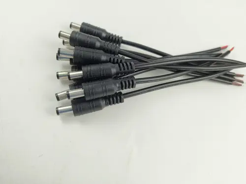 1/5/10 Pcs 5.5x2.1mm DC Male Female Power Plug Cable Wire Jack Adapter Connector for CCTV Single Color 3528 5050 LED Tape Light - Image 21