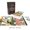 Hot sales 12-7 CM Deck:  The Mushroom Tarot Oracle Card Fate Divination Prophecy Card Family Party Game Toy Tarot 1