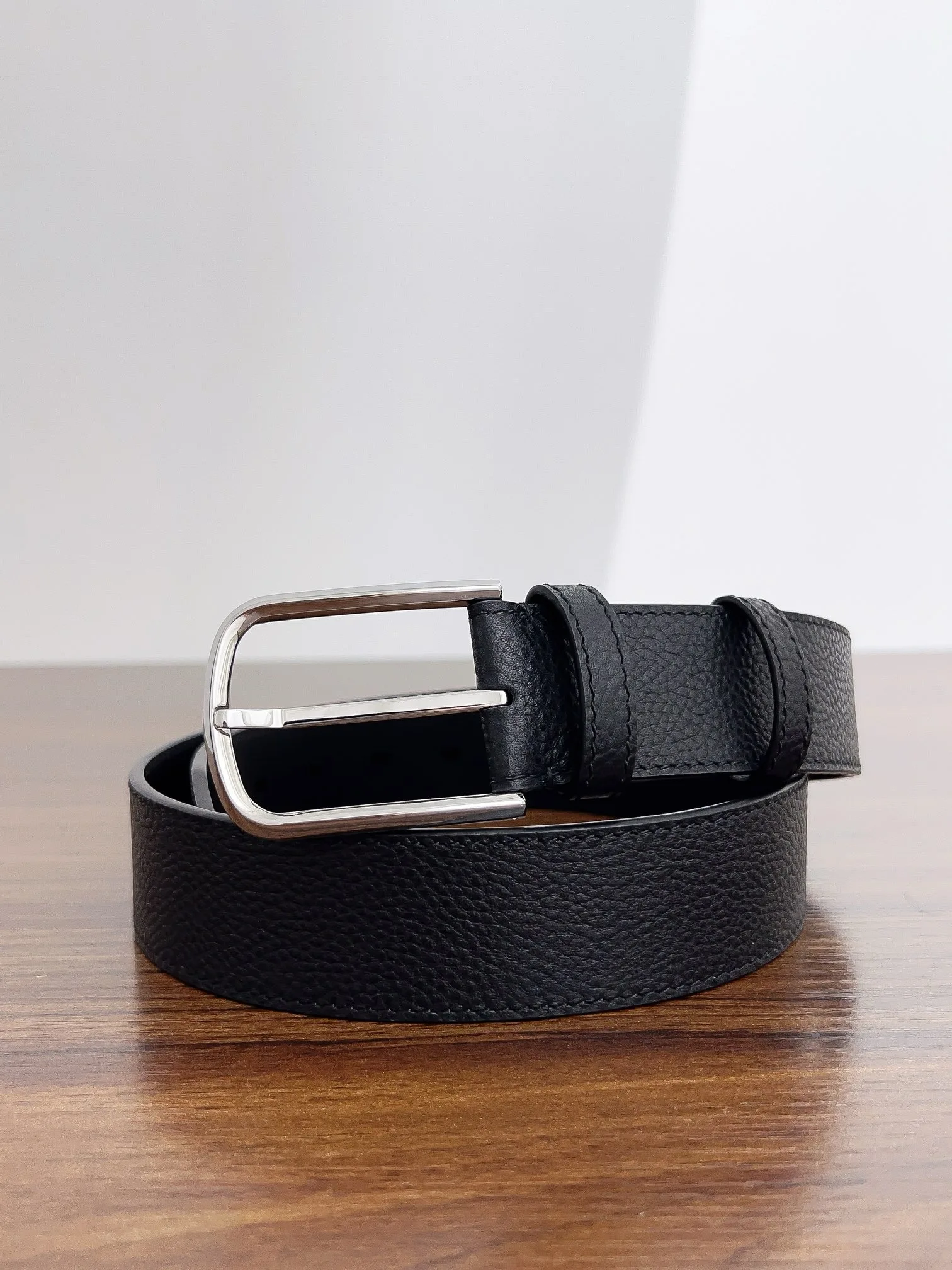 Genuine Leather For Men's High Quality Buckle Jeans Cowskin Casual Belts Business Cowboy Waistband Male Fashion Designer New