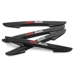 4 - Piece Universal Rubber Car Door Edge Anti - Collision Protector Strips (For Audi)