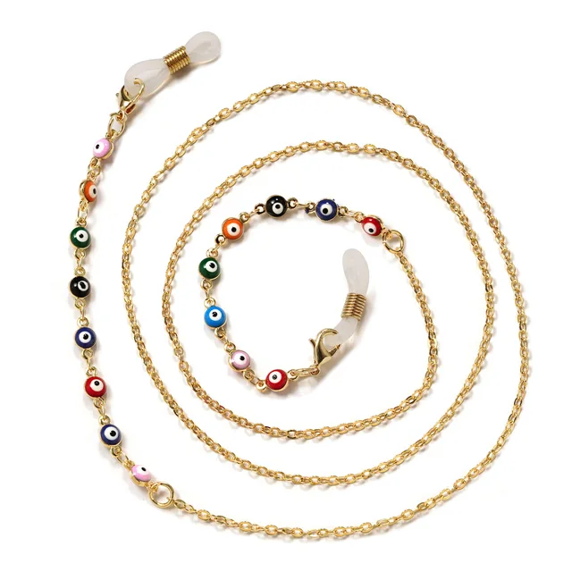 2022 New Fashion Glasses Chain for Women Men Mask Chain Strap Holder Sunglass Lanyard Necklace Hang on Neck Eyewear Accessoriess Glasses Chain 08