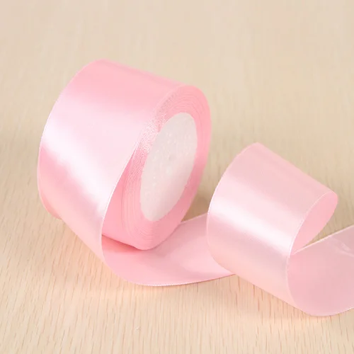 Elegant Satin Ribbons in Variety of Colors for Wedding and Party Decorations