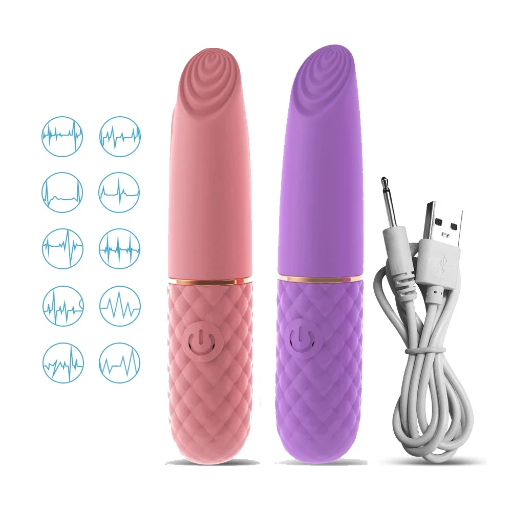 Xbonp 10-Gang-Mini-Kugelvibrator, G-Punkt-Vibration, Vagina, Klitoris-Stimulator, Dildo-Vibrator, Sexspielzeug für Erwachsene für Masturbation 1