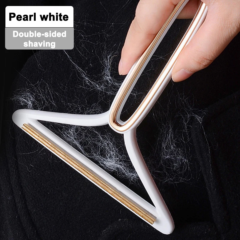 Double-Side Lint Remover Carpet Coat Sofa Pet Hair Remover Brush Not Hurt Clothes Portable Home Household Cleaning Tools