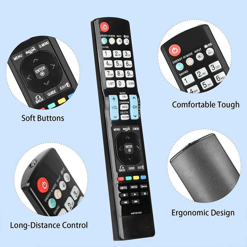 Télécommande LG RM-Series Pour Téléviseur 55LW4500 - Neuf Sous Blister