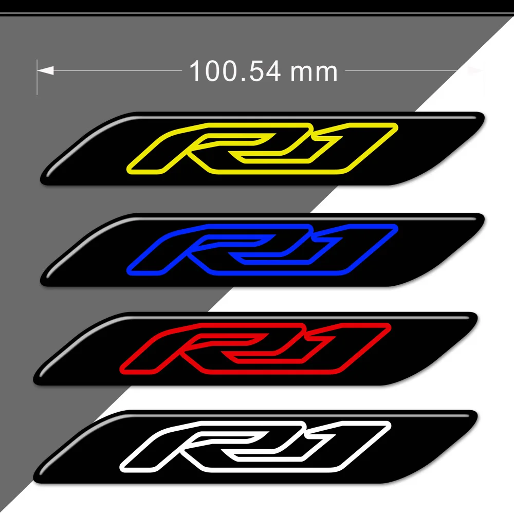 For YAMAHA YZF-R1 YZFR1 YZF R1 R 1000 Motorcycle Sticker  Emblem Logo Gas Knee Kit Tank Pad Stickers Decals Protector