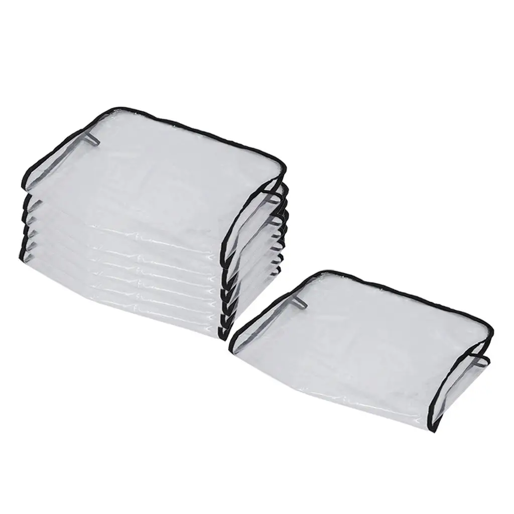 

7x Hairdressing Barber Back Cover Salon Waterproof Covers 19"