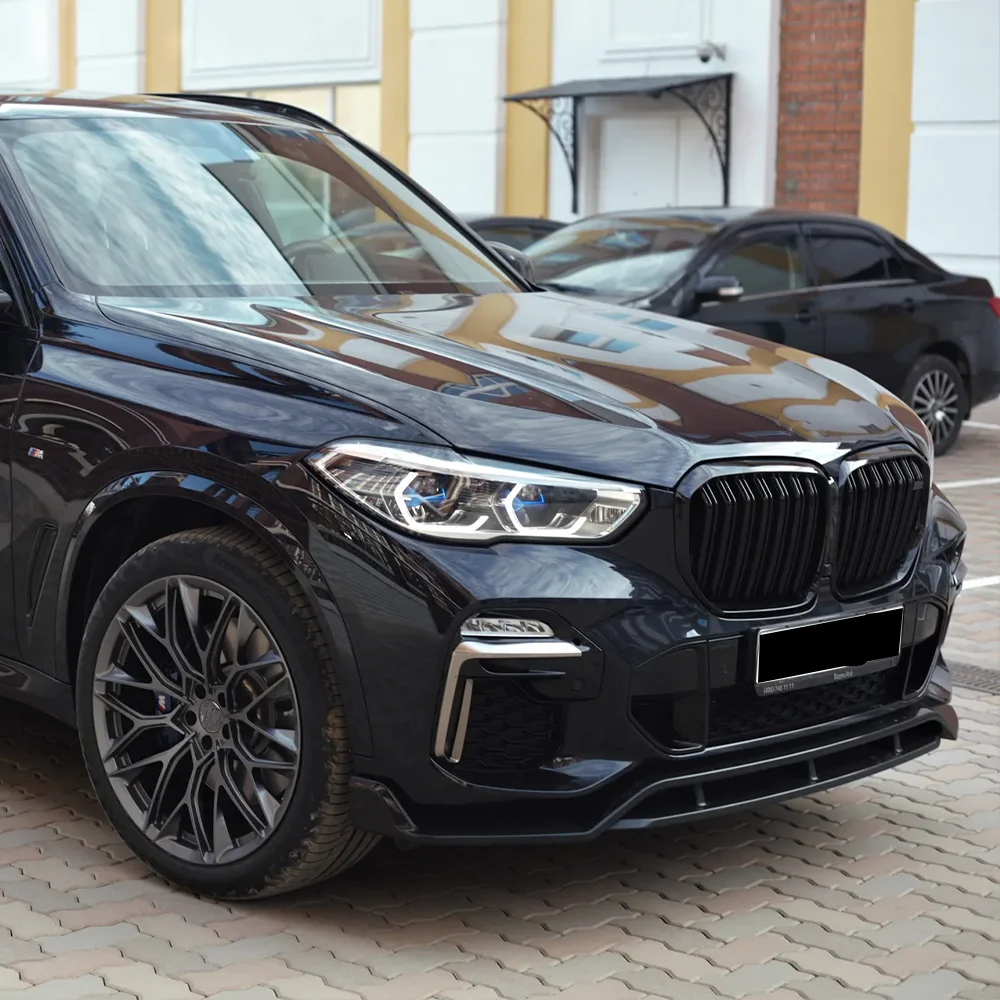 BMW X5 G05 M 스포츠 2019 2020 2021 2022 바디킷 외장 개조용 프론트 범퍼 립 스포일러 스플리터 디퓨저