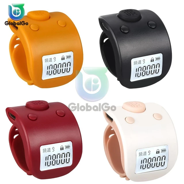 Compteur Numérique de Perles de Bouddha, Compteur de Doigt pour Prière,  Affichage LCD - AliExpress