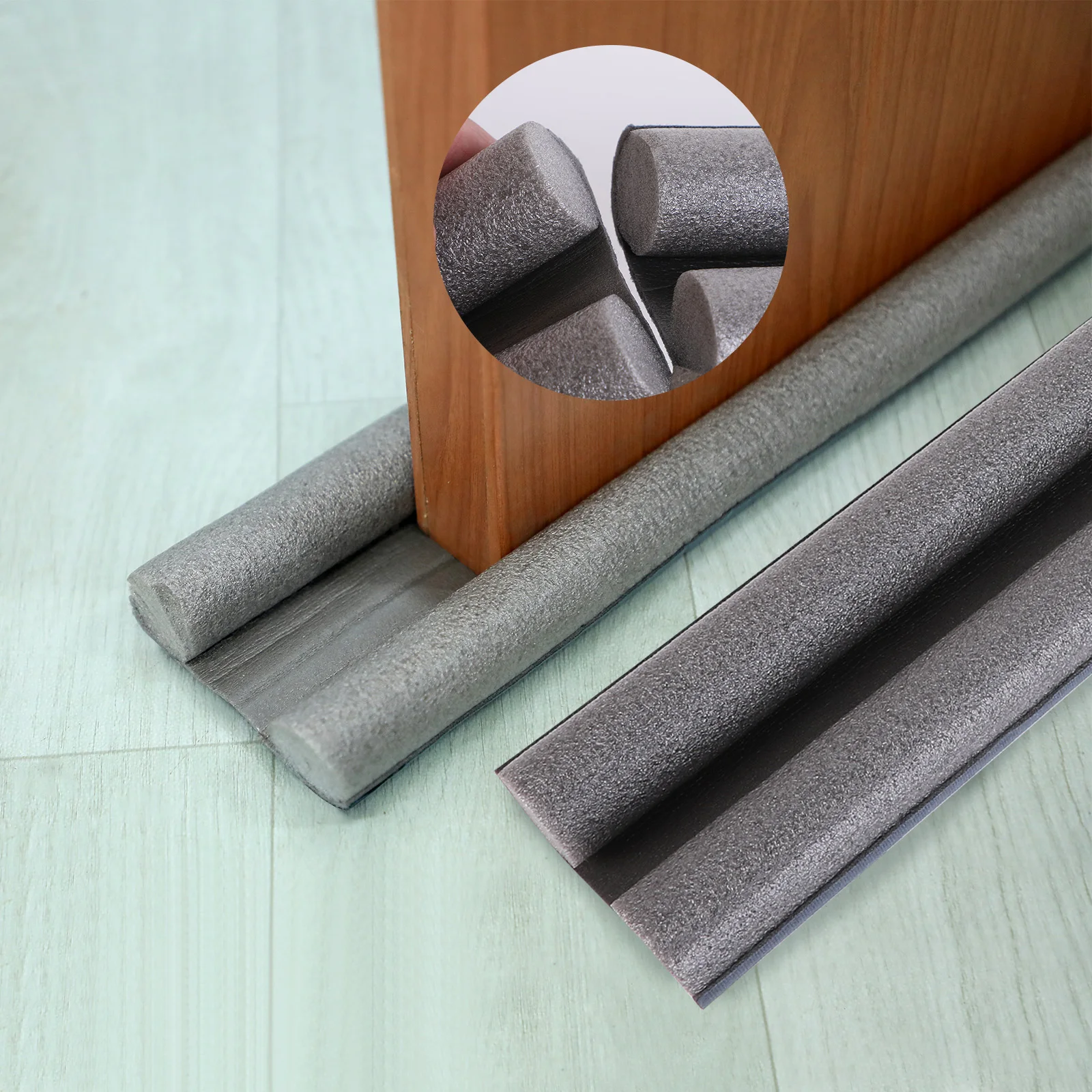 Door Weatherstripping Under Door House Foam Dryer Bottom Draft Stopper Sweep Blocker Insulator