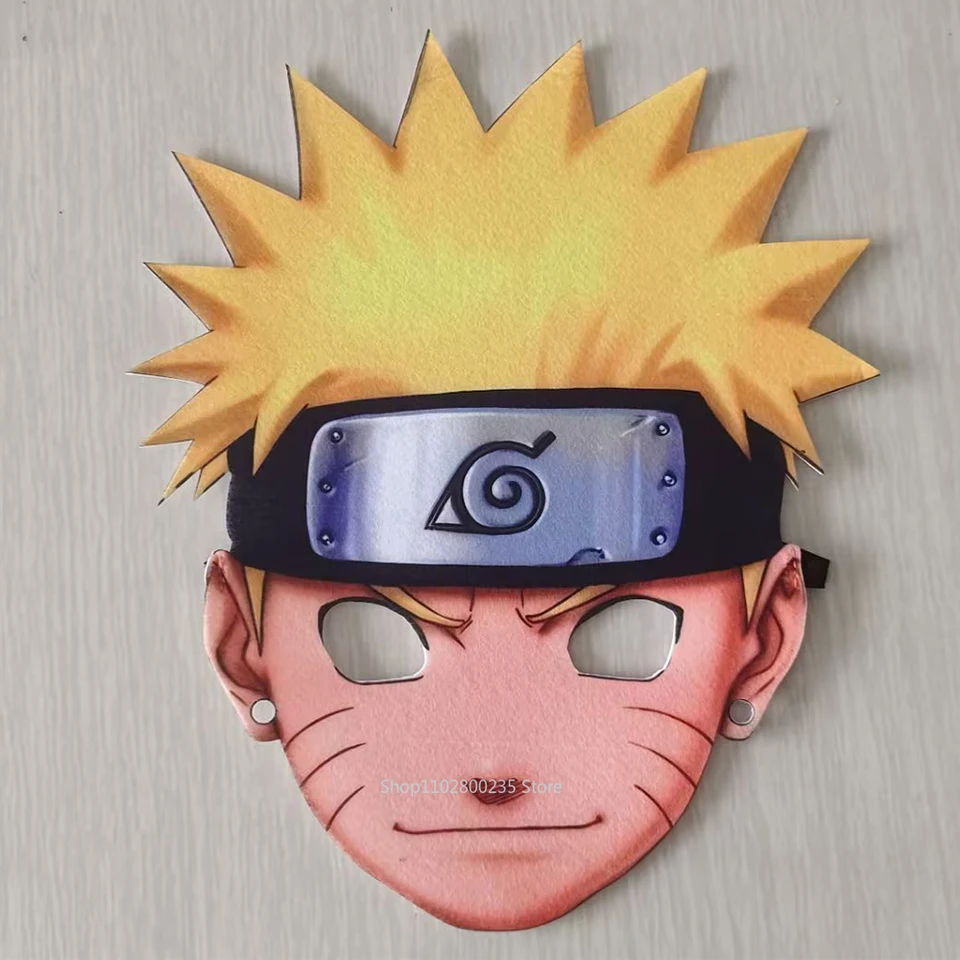 키즈 펠트 마스크 나루토 마스크 코스프레 아카츠키 이타치 카카시 마스크 소년 소녀 Uchiha Madara 슈퍼 히어로 마스크  크리스마스 할로윈 선물 - AliExpress