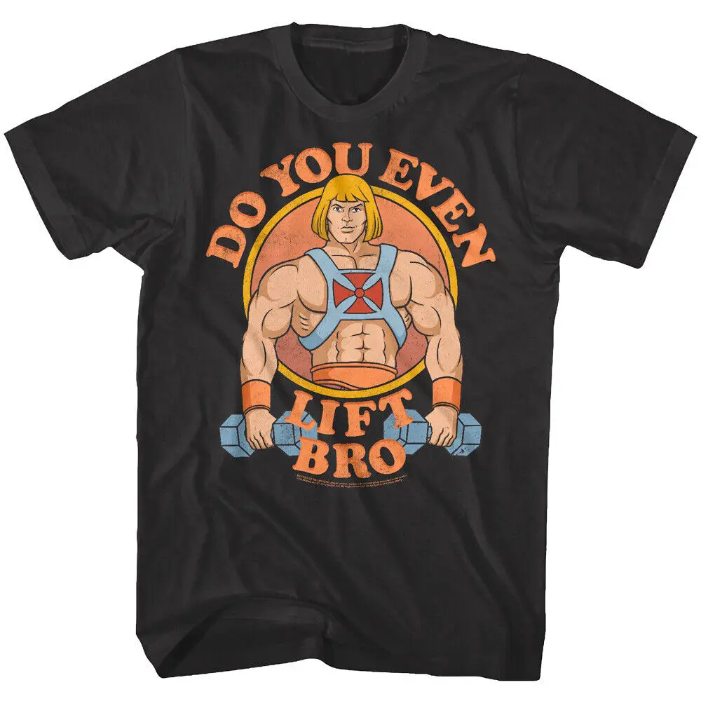 Masters Of The Universe He-Man Gym Do You Lift Bro Mens T Shirt Prince Adam