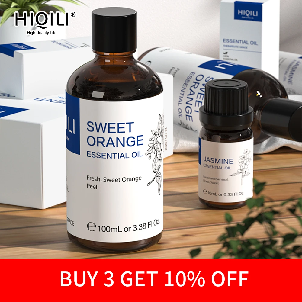 Lavender Jasmine Rose Vanilla Mint Essential Oils Set