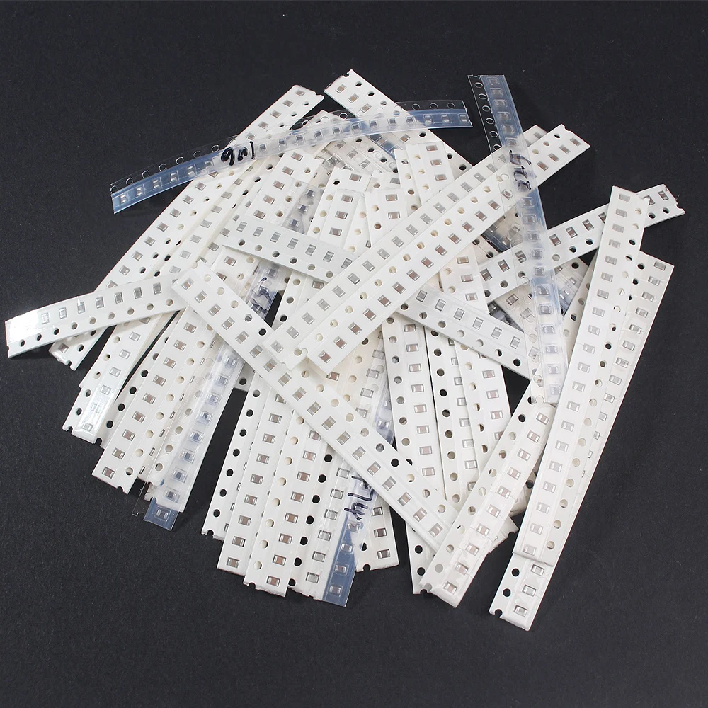 0805 SMD Capacitor Kit 720PCS 1pF ~10uF 36 Values*20pcs 0805 Capacitor Assorted Set 10PF 30PF 47PF 330PF 4.7NF 10NF 68NF 100NF