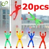 10/20pcs Funny Sticky Wall Climbing Men Toys for Children Plastic Climbing Flip Man Attractive Classic Gift Kids Novelty Toy DDJ 1
