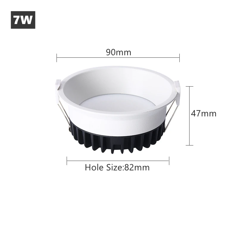 7W