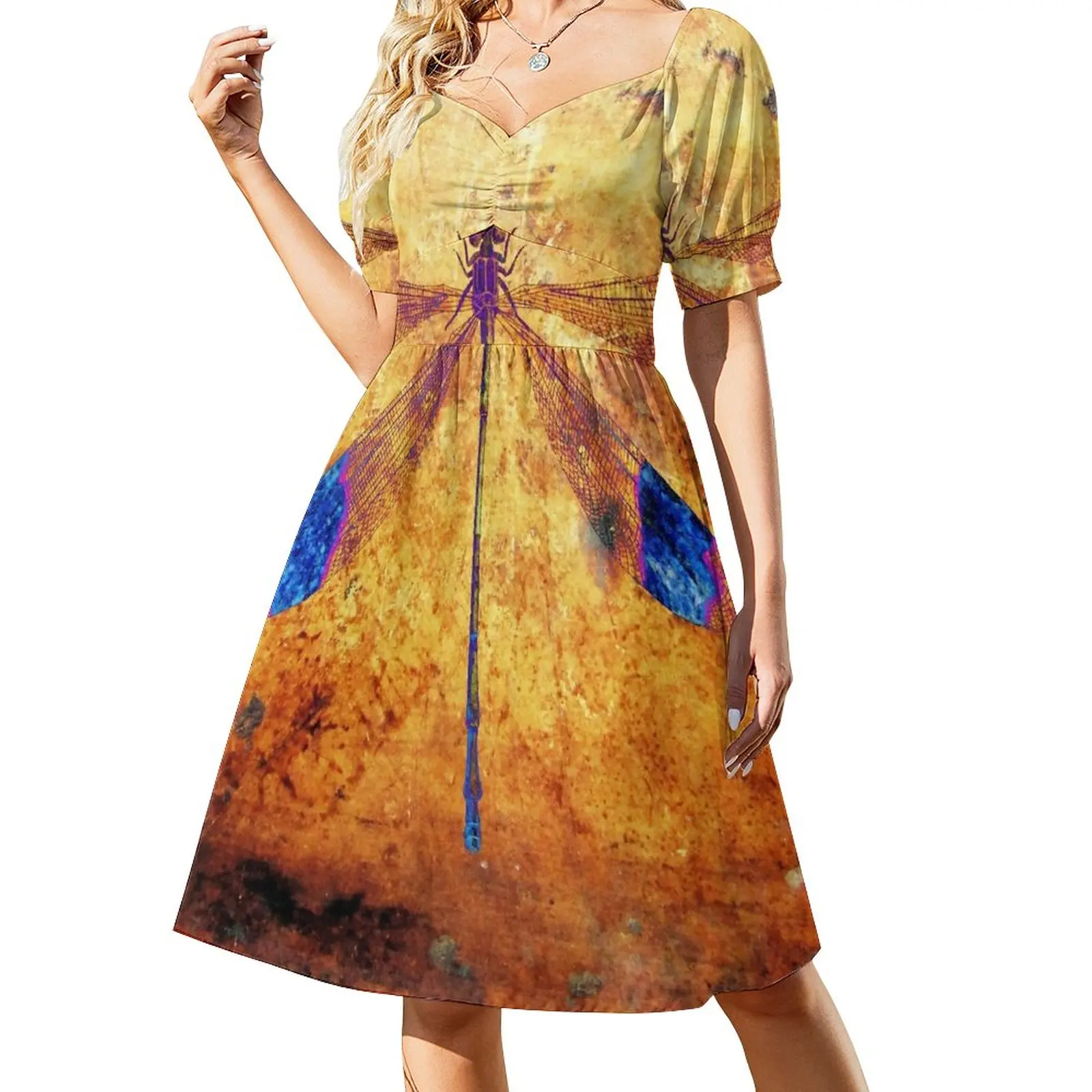 

Dragonfly in Amber Dress Woman dresses dress for woman women's clothing summer 2023 novelties luxury dresses