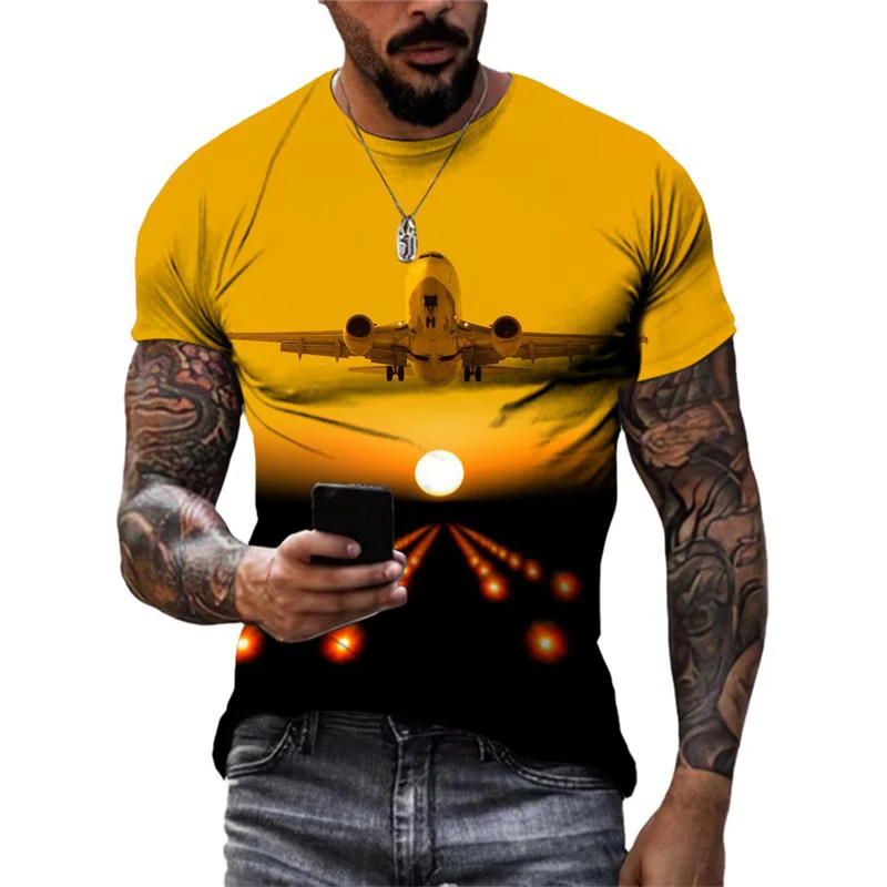 Casual Short Sleeve 3D Print T Shirt for Men and Women