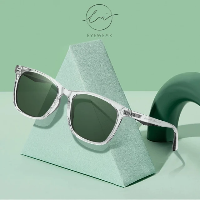 Lunettes De Soleil Polarisées Classiques Pour Hommes Et Femmes, Design De  Marque, Monture Carrée, À La Mode - Lunettes De Soleil Homme - AliExpress