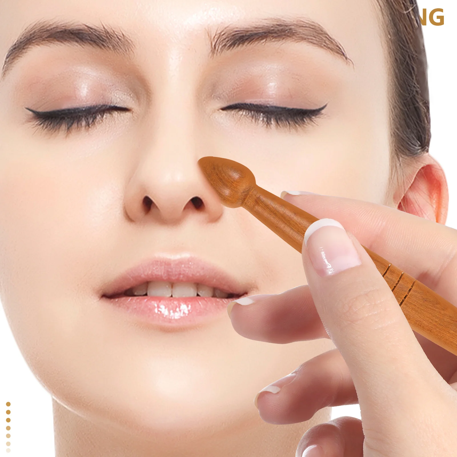 Wooden Reflexology Tools Body Massage Sticks Reflexology Pens Foot Face Neck Massage Stick Wood Massage Tools Relax Neck Gift