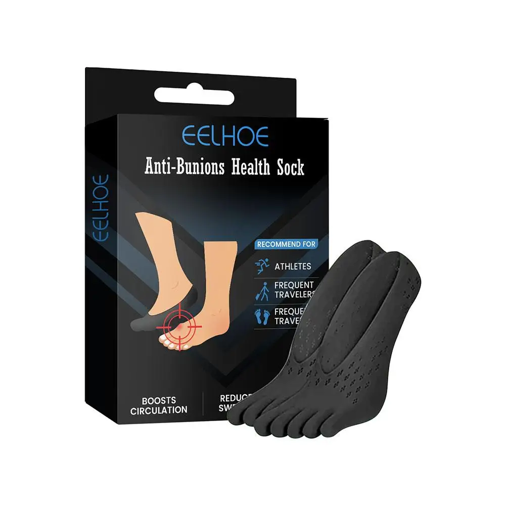 Unisex Anti-Bunions Health Sock Hallux Valgus Correcting Bunion Care Relief Breathable Aching Foot Sock V7Z8