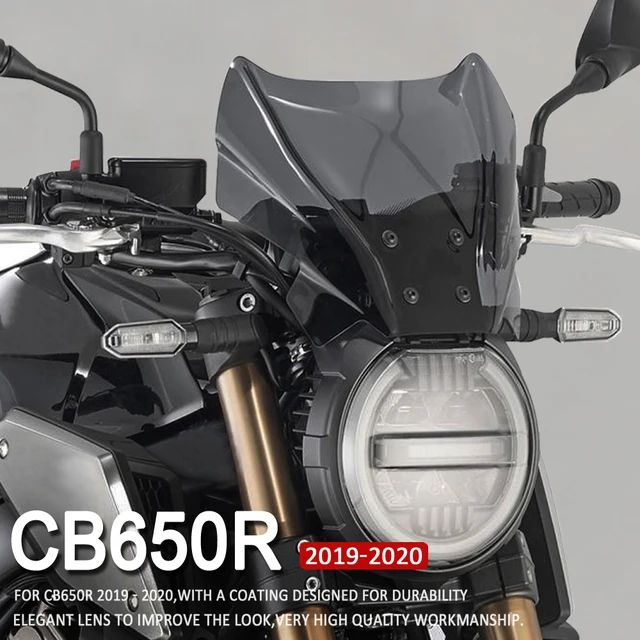 Parabrisas Deflector De Viento Para Honda CB650R (2019-2023) Y CB1000R (2018-2020) - Plástico ABS, Deportivo