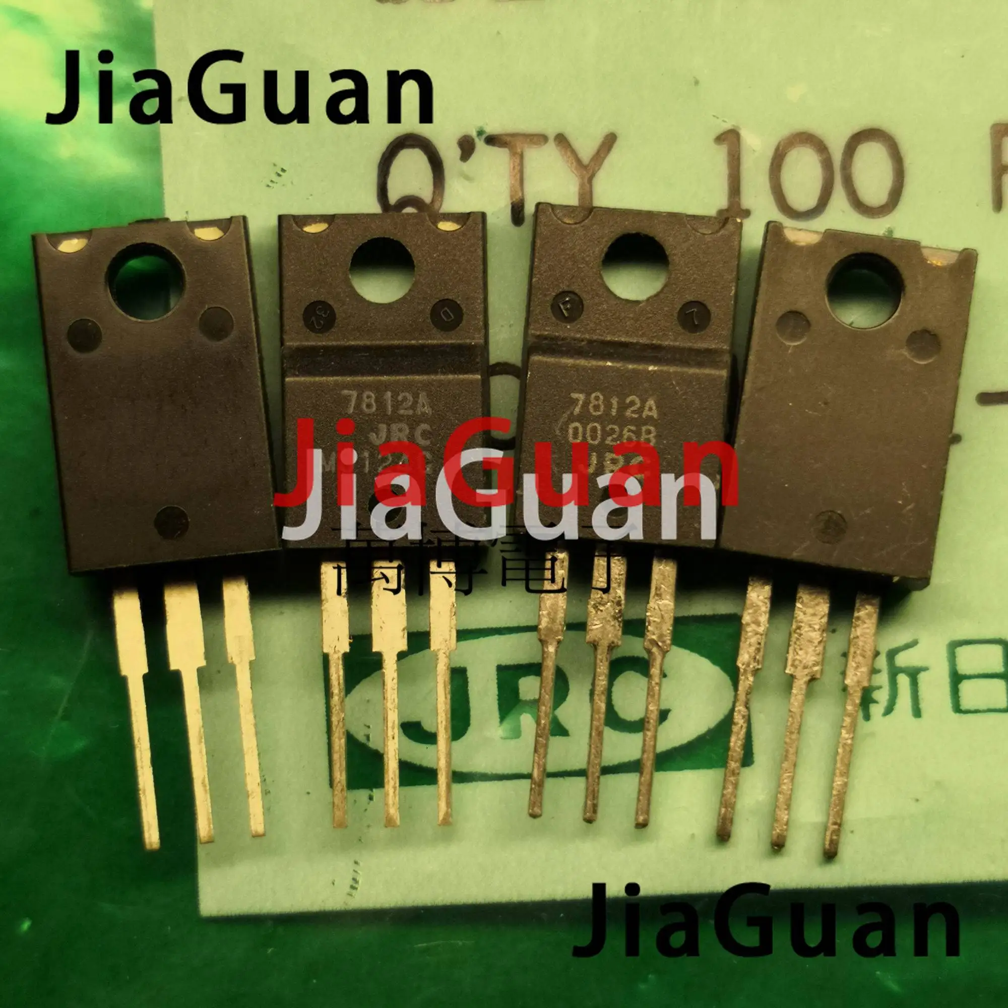 

10PCS NEW Japan JRC NJM7812FA TO-220F Three-terminal regulator 7812+12V Transistor triode LM7812 Voltage regulator tube