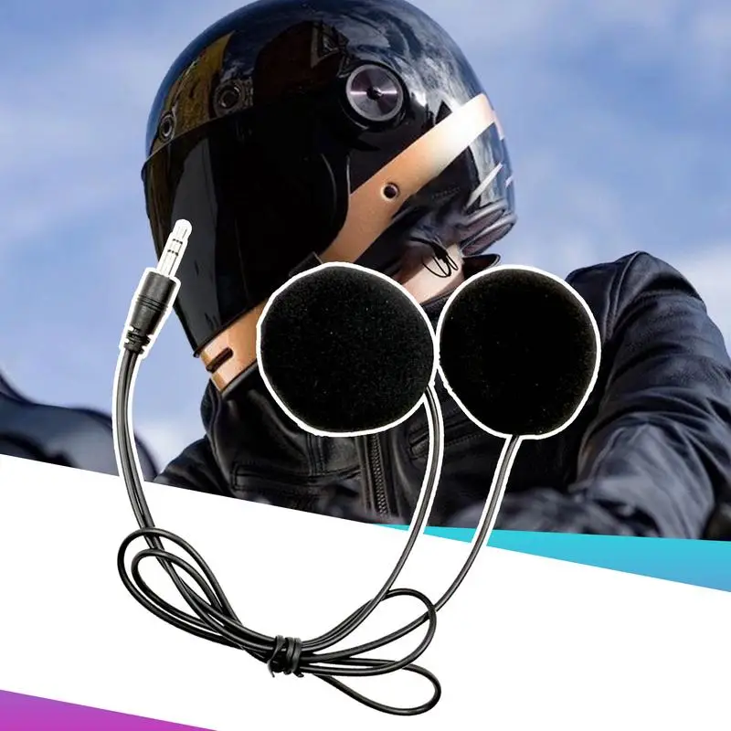 Helmet Headphones Motorcycle Helmet Headphones Sports Equipment For Ski Cycling Snowmobile Mountain Dirtbike Sportbike