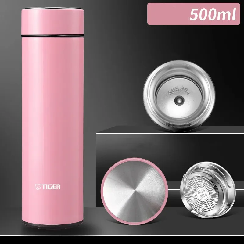 Tiger 304 stainless steel gift straight cup insulated cup outdoor business car portable tea making water
