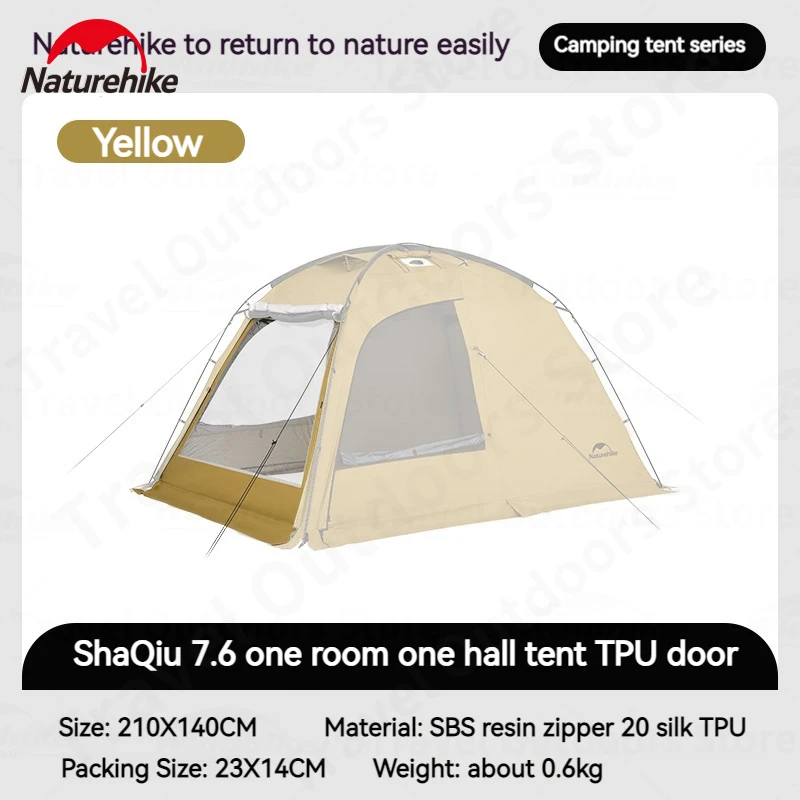 【未使用品】Naturehike Dune 7.6 Dune 7.6 4-Season Camping Tent | Naturehike