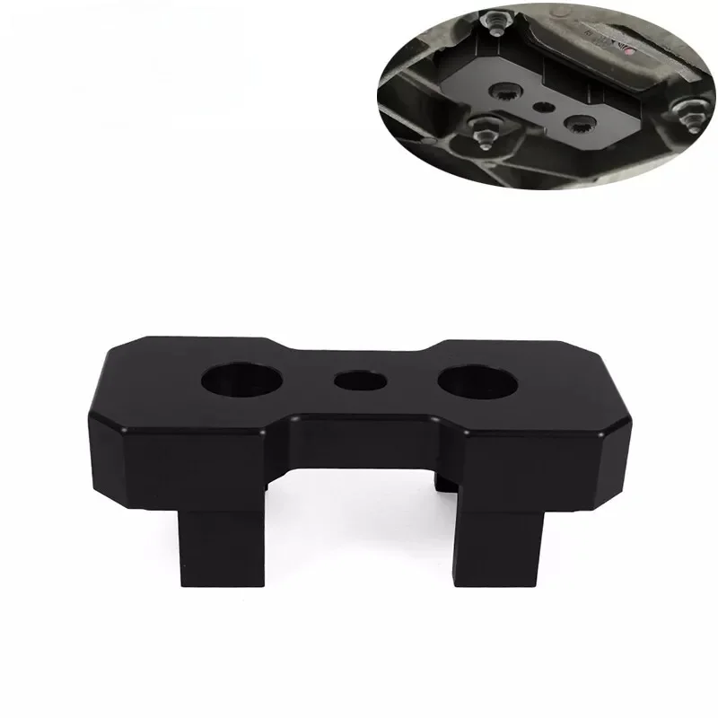 PinXin 1PC Billet Aluminum Transmission Mount Insert For B8 Chassis Audi A4 S4 RS4 A5 S5 RS5 Q5/SQ5 Models For S-Tronic/Manual