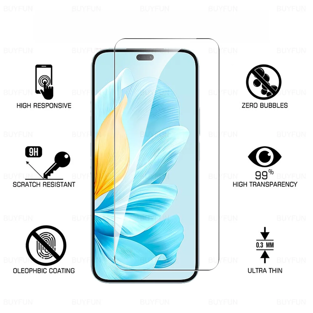 Full Cover Tempered Glass Screen Protector - 1-4 Pack
