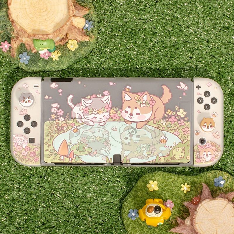 Soft TPU NS Joycon Cover, Concha protetora,