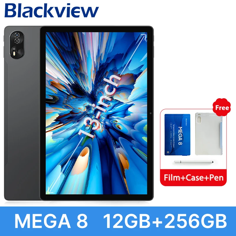 Blackview MEGA 8 Tablet 13 inch FHD+ 90Hz Display AI 11000mAh